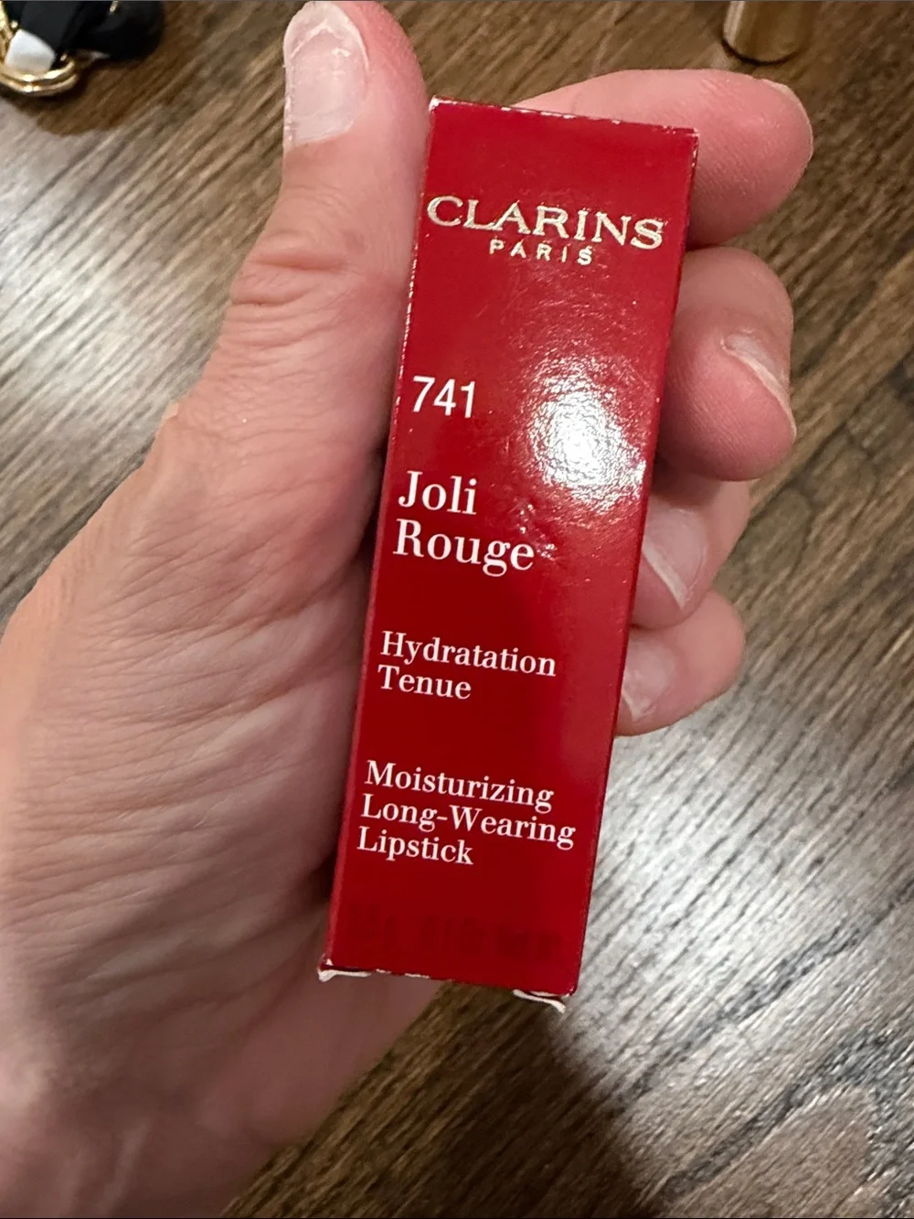 Clarins Joli Rouge 741 red orange